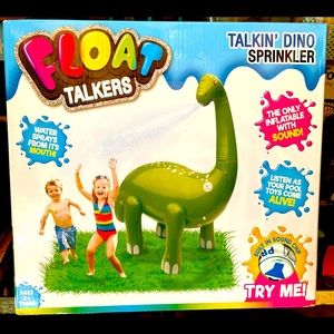 🔆Dino sprinkler with sound - outdoor play for kids 🎈